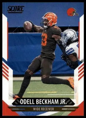 2021 Score Base Odell Beckham Jr. Cleveland Browns 107 - Football Card Single