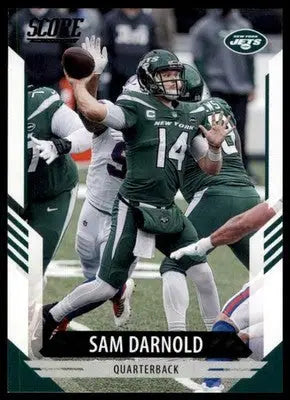 2021 Score Base Sam Darnold New York Jets 45 - Football Card Single