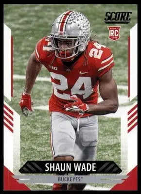 2021 Score Base Shaun Wade RC Ohio State Buckeyes 342 - Football Card Single