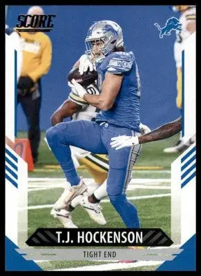 2021 Score Base T.J. Hockenson Detroit Lions 136 - Football Card Single