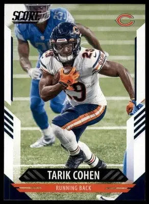 2021 Score Base Tarik Cohen Chicago Bears 122 - Football Card Single