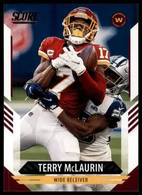 2021 Score Base Terry McLaurin Washington Football Team 81 - Football Card Single
