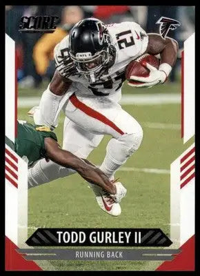 2021 Score Base Todd Gurley II Atlanta Falcons 190 - Football Card Single
