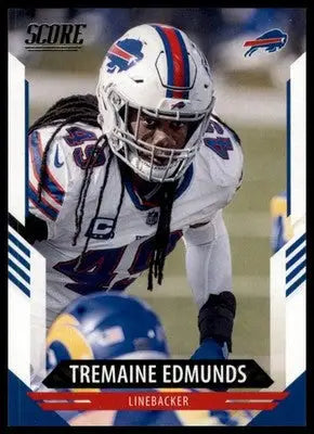 2021 Score Base Tremaine Edmunds Buffalo Bills 27