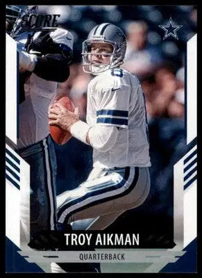 2021 Score Base Troy Aikman Dallas Cowboys 54