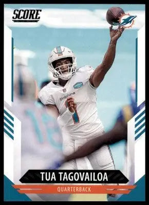 2021 Score Base Tua Tagovailoa Miami Dolphins 28 - Football Card Single