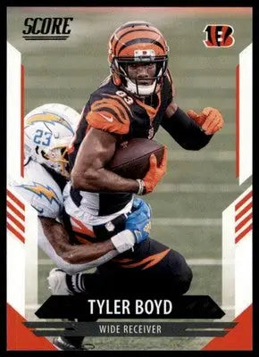 2021 Score Base Tyler Boyd Cincinnati Bengals 100 - Football Card Single