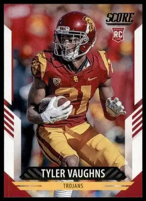 2021 Score Base Tyler Vaughns RC USC Trojans 383 - Football Card Single