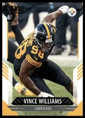 2021 Score Base Vince Williams Pittsburgh Steelers 296 - Football Card Single
