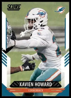 2021 Score Base Xavien Howard Miami Dolphins 287 - Football Card Single