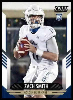 2021 Score Base Zach Smith RC Tulsa Golden Hurricane 317 - Football Card Single