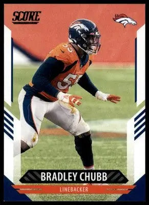 2021 Score Bradley Chubb 222 Denver Broncos