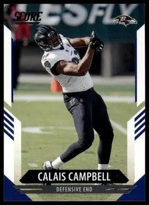 2021 Score Calais Campbell 92 Baltimore Ravens