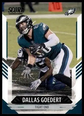 2021 Score Dallas Goedert 74 Philadelphia Eagles