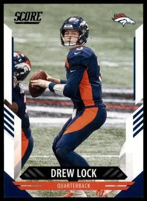2021 Score Drew Lock 215 Denver Broncos