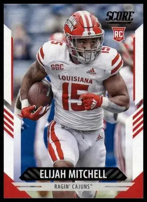 2021 Score Elijah Mitchell RC 381 Louisiana-Lafayette Ragin’ Cajuns