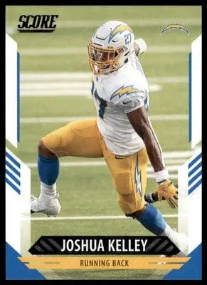 2021 Score Joshua Kelley 234 Los Angeles Chargers