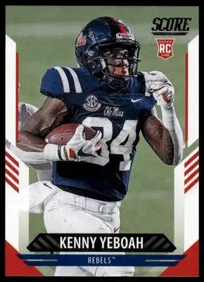 2021 Score Kenny Yeboah RC 390 Ole Miss Rebels