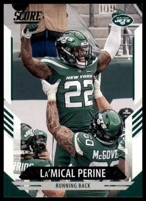 2021 Score La’Mical Perine 50 New York Jets