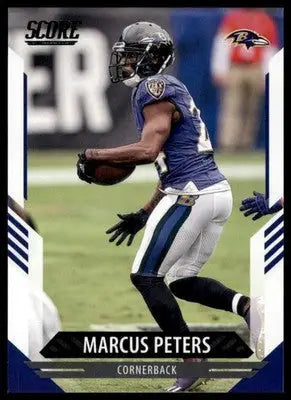 2021 Score Marcus Peters 91 Baltimore Ravens