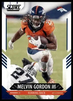 2021 Score Melvin Gordon III 216 Denver Broncos
