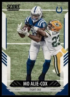 2021 Score Mo Alie-Cox 167 Indianapolis Colts