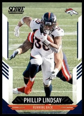 2021 Score Phillip Lindsay 219 Denver Broncos