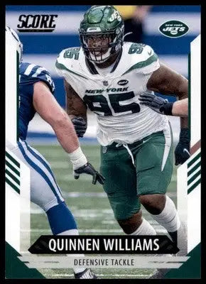 2021 Score Quinnen Williams 49 New York Jets