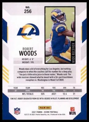 2021 Score Robert Woods 256 Los Angeles Rams