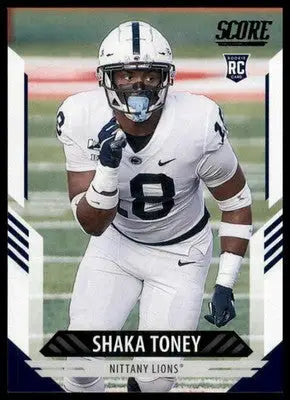 2021 Score Shaka Toney RC 396 Penn State Nittany Lions
