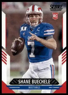 2021 Score Shane Buechele RC 365 SMU Mustangs