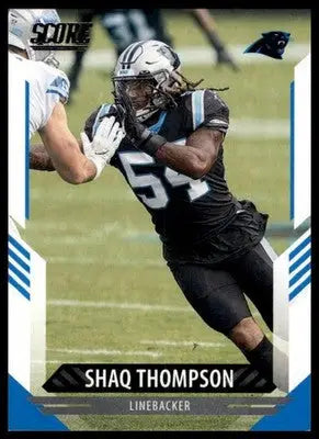 2021 Score Shaq Thompson 201 Carolina Panthers