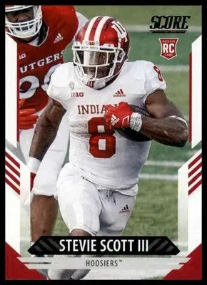2021 Score Stevie Scott III RC 361 Indiana Hoosiers