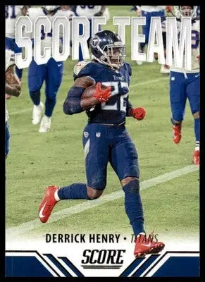2021 Score - Score Team Base Derrick Henry Tennessee Titans ST22 - Football Card Single