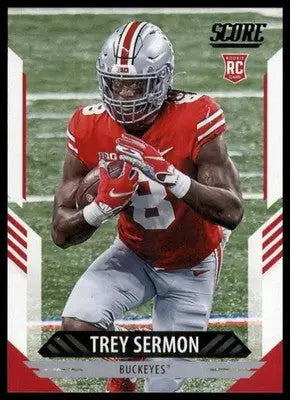 2021 Score Trey Sermon RC 313 Ohio State Buckeyes