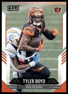 2021 Score Tyler Boyd 100 Cincinnati Bengals