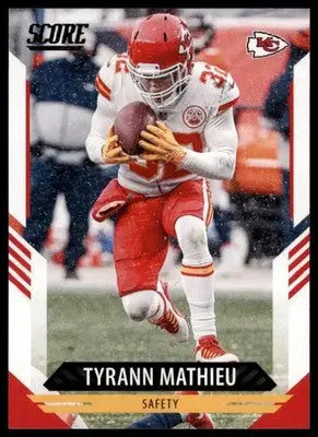 2021 Score Tyrann Mathieu 7 Kansas City Chiefs