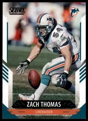 2021 Score Zach Thomas 33 Miami Dolphins