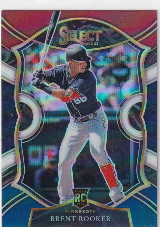 2021 SELECT #20 BRENT ROOKER PRIZM- MINNESOTA TWINS - Baseball Card Single