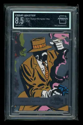 2021 Skybox Marvel Metal Universe Spider-Man Crime-Master #120 Arena Club 8.5 - Marvel Card Single