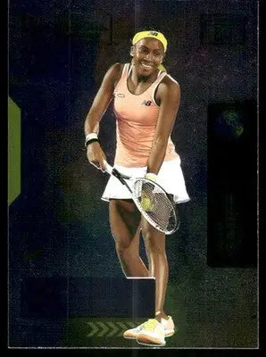 2021 Skybox Metal Universe Champions Coco Gauff #61 Tennis - Tennis Card Single