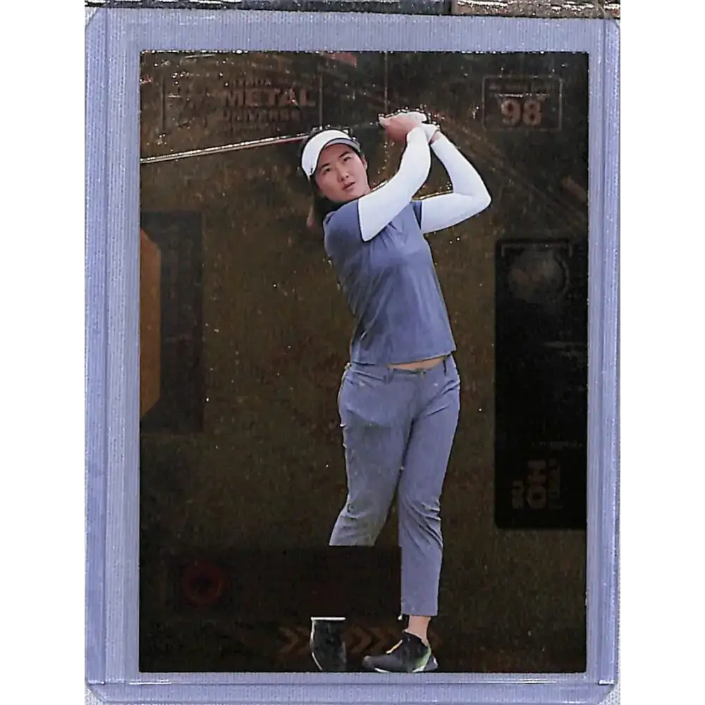 2021 Skybox Metal Universe Champions Copper #98 Su Oh RC NM-MT Golf Card - Other