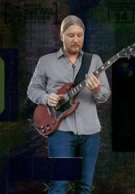 2021 Skybox Metal Universe Champions Derek Trucks #14 - Other