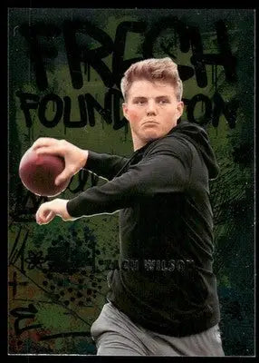 2021 SkyBox Metal Universe Champions Fresh Foundation Zach Wilson #FF15 Football - Football Card Single
