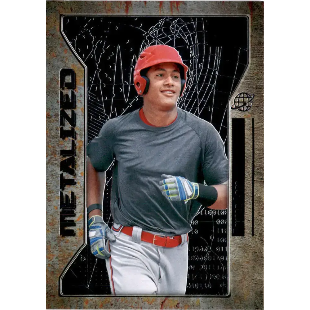 2021 Skybox Metal Universe Champions NM-MT #119 Bayron Lora Metalized RC Baseball Card - Baseball Card Single