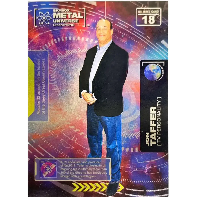 2021 Skybox Metal Universe Champions NM-MT #18 Jon Taffer TV Personality Card - Non-Sports Card Single