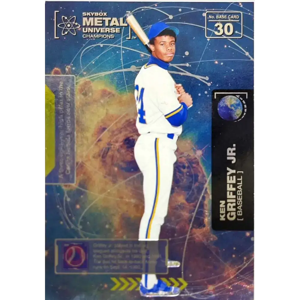 2021 Skybox Metal Universe Champions NM-MT #30 Ken Griffey Jr. Baseball Card - Baseball Card Single
