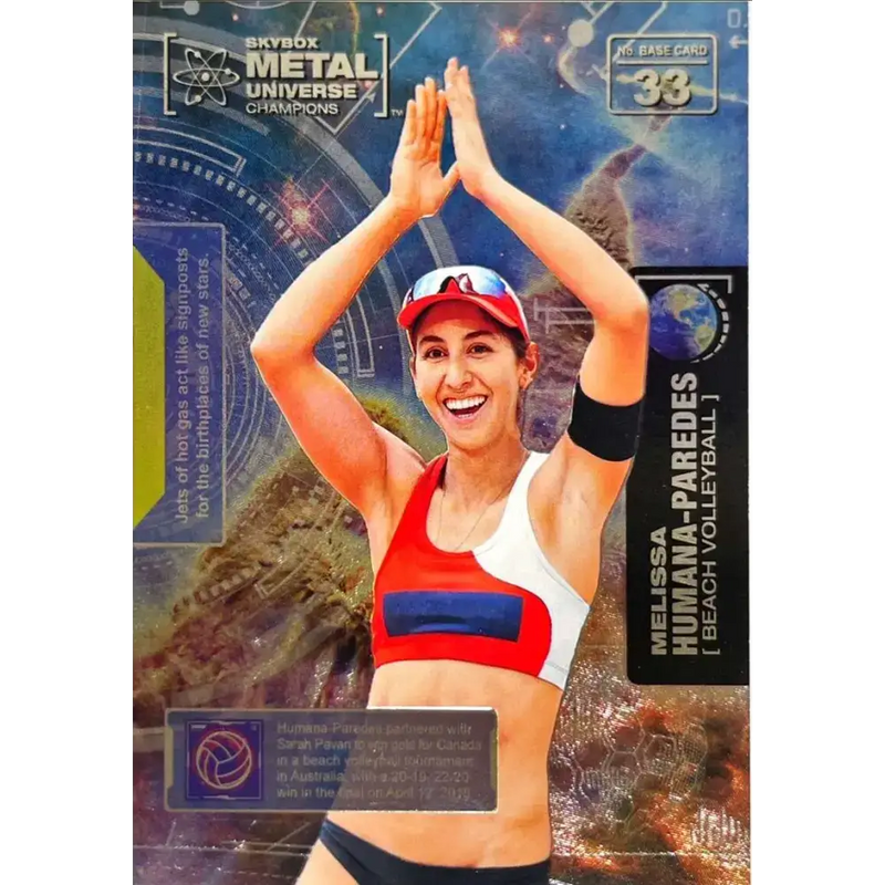 2021 Skybox Metal Universe Champions NM-MT #33 Melissa Humana-Paredes Beach Volleyball Card - Other
