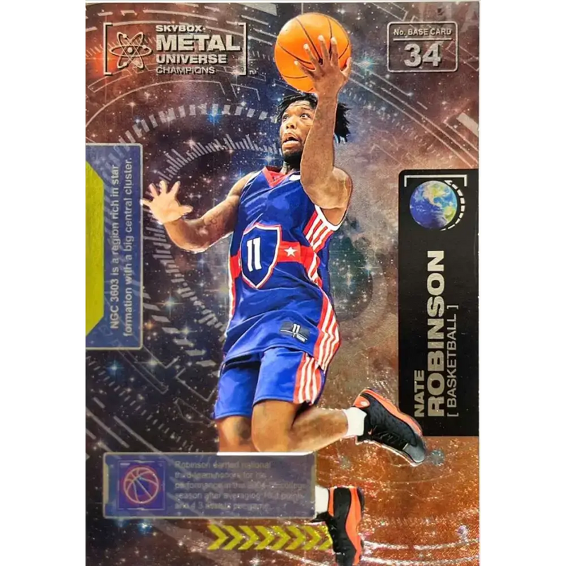 2021 Skybox Metal Universe Champions NM-MT #34 Nate Robinson Basketball Card - Basketball Card Single