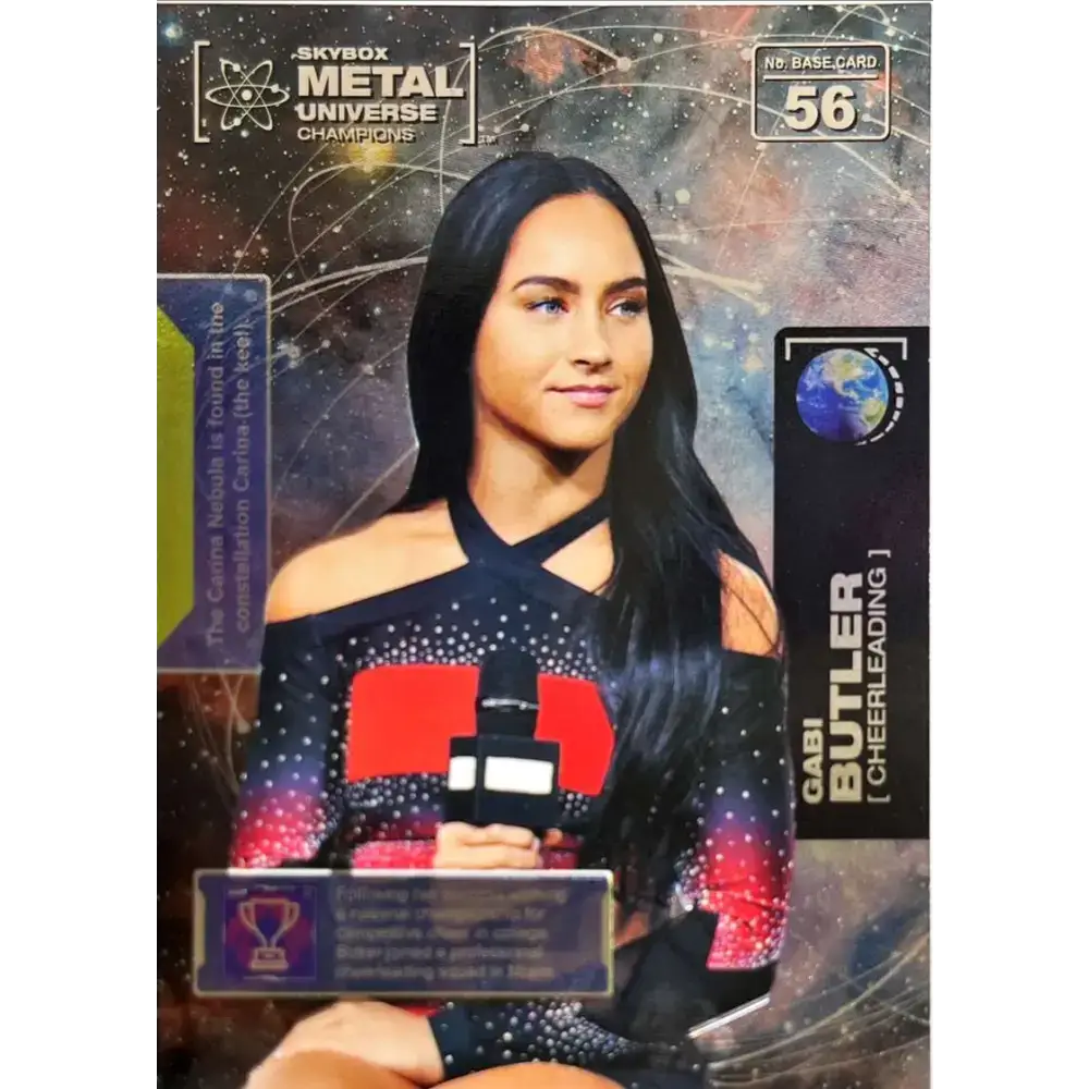 2021 Skybox Metal Universe Champions NM-MT #56 Gabi Butler Pop Culture Card - Non-Sports Card Single